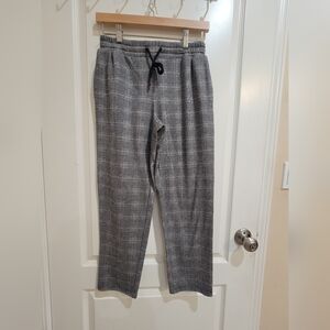 A New Day Black and Gray Plaid Pants